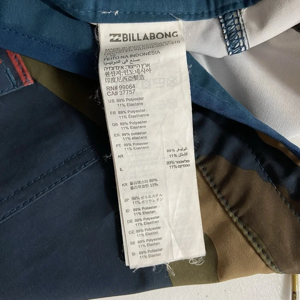 Billabong Board Shorts Mens 30 Recycler T-Street Airlite 8